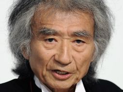 Seiji Ozawa es músico y director japonés de orquesta. ARCHIVO /