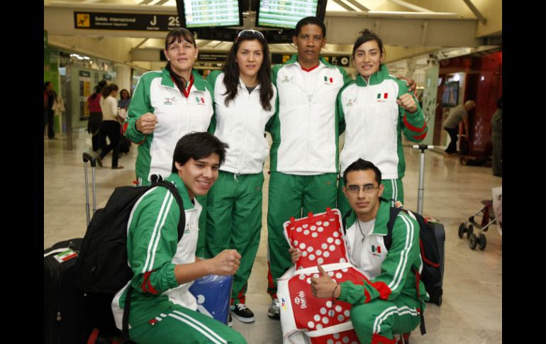La selección mexicana de taekwondo pide su regreso a México. ARCHIVO /