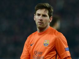 El pronóstico médico señala que Lionel Messi podrá regresar para el partido de vuelta de la Champions. AFP /