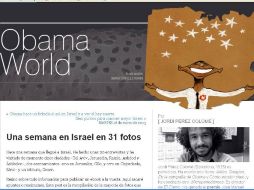 Portada del blog obamawrod, uno de los más firmes aspirantes al premio este año. ESPECIAL /