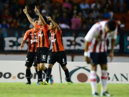 Chivas es derrotado por Jaguares. MEXSPORT /