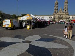 Los módulos de atención se encuentran ubicados en las plazas de las Américas, Patria, Pabellón, Andares, Terra y Belenes. ARCHIVO /