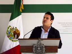 Aristóteles Sandoval entregará la propuesta al Congreso del Estado. ARCHIVO /