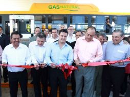 El gobernador Aristóteles celebró que las empresas apuesten al medio ambiente.  /