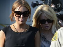 Lindsay Lohan participa en ''Scary Movie 5'' con Charlie Sheen. ARCHIVO /