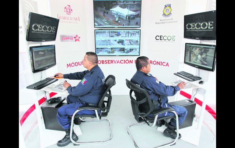 La Secretaría de Seguridad Ciudadana de Guadalajara aumentará la capacidad de vigilancia en zonas como el Centro Histórico. EL INFORMADOR /