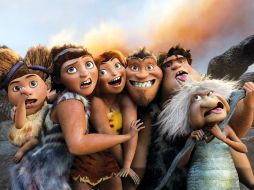 ''The Croods'', una familia de cavernícolas que tiene que enfrentar toda suerte de contratiempos en la pantalla grande. ESPECIAL /