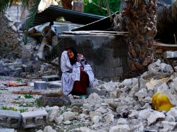 Cientos de residentes del área perdieron sus hogares. AP /