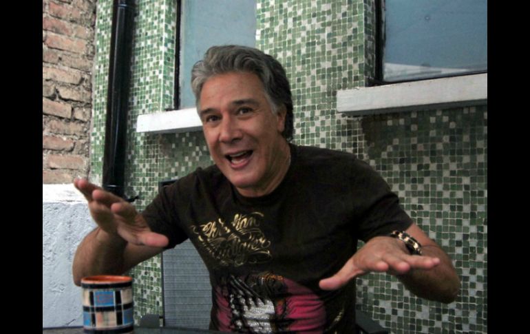 Fernando Allende se dice feliz de poder venir a Guadalajara, para reencontrarse con un público que considera cálido. ARCHIVO /