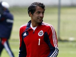 El guardameta no estuvo ante Jaguares y se incorporaría contra los azulgranas. ARCHIVO /