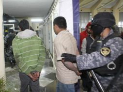 Los ladrones fueron puestos a disposición de la Fiscalía General del Estado (FGE) para ser investigados. ARCHIVO /