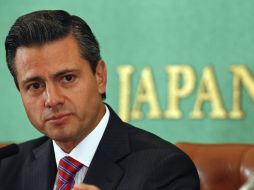 El Presidente Enrique Peña Nieto termina su gira por Japón. EFE /
