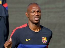 El zaguero reconoce la lucha contra el cáncer de su entrenador. EFE /