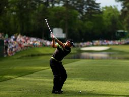 Sergio García tuvo una primera ronda sin problemas en el Masters. AFP /