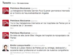 La paraestatal dio a conocer la noticia a través de su cuenta en Twitter. TOMADA DE @pemex  /
