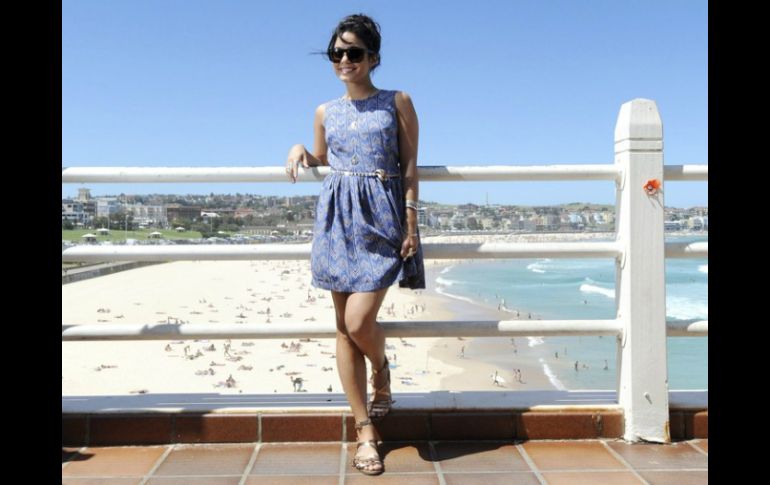 Vanessa Hudgens, la estrella de Disney visitará la Riviera Maya, para hablar sobre la cinta. ARCHIVO /