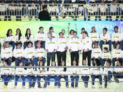 Grandes ilusiones. La selección Jalisco fue abanderada por el gobernador Aristóteles Sandoval.  /