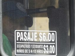 La Comisión de Tarifas deja sin efecto el acuerdo de agosto pasado en el que se determina aumentar un peso la tarifa del transporte. ARCHIVO /