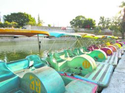 Rehabilitación en pausa. El lago artificial, uno de los principales atractivos del parque. EL INFORMADOR /