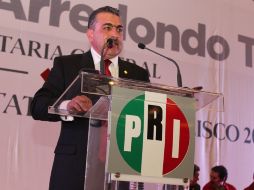 Hugo Contreras Zepeda, nuevo presidente del PRI Jalisco.  /