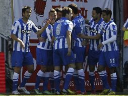 El equipo de Carlos Vela tiene la mente puesta en jugar la Copa de Campeones de Europa. EFE /