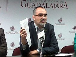 Salvador Caro reprobó que tampoco se hayan revisado las iniciativas presentadas por su grupo edilicio en materia de seguridad. ARCHIVO /