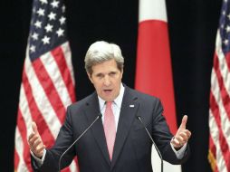 ''Corea del Norte debe dar pasos significativos para demostrar que respetará los compromisos que ha contraído'', asegura Kerry. EFE /