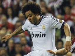 El equipo de la capital española enfrentará también la final de la Copa del Rey en el derbi de la ciudad. EFE /