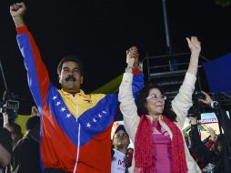 En Venezuela, se declaró vencedor a Maduro, con el 50.66 % de los votos, frente al 49.07 % obtenido por el opositor Henrique Capriles. AFP /