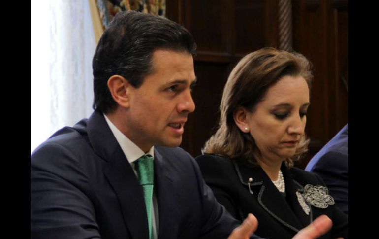 El Presidente Enrique Peña Nieto aseguró que el gobierno de la República escucha las voces disidentes. ARCHIVO /