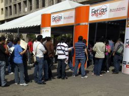 Señalan que estos eventos logran la colocación de personas en el 80% de las vacantes que son ofrecidas. ARCHIVO /