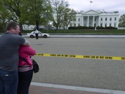 La seguridad en torno a la Casa Blanca y el nivel de alerta en la ciudad de Washington DC ha aumentado. EFE /