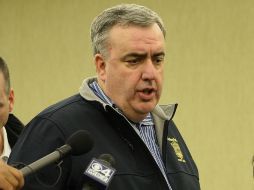 El comisionado de la policía de Boston, Edward Davis, informa que no hay nadie detenido. EFE /