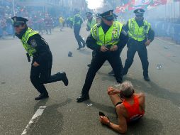 Las explosiones ocurrieron durante el famoso maratón de Boston en el marco del Día de los Patriotas. AP /