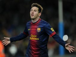 Cuatro balones de oro y la admiración mundial es lo que hoy posee Lio Messi. AFP /