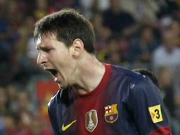 ''La Pulga'' no tuvo participación en el juego de liga con el Barcelona. ARCHIVO /