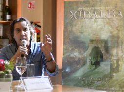 El actor dio a conocer los avances de la película ''Xibalbá'',en la cual participa. NTX /
