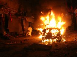 Es la cuarta agresión de este tipo contra políticos o partidos en tres días, en el marco de las elecciones del 11 de mayo. AFP /