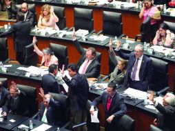 El dictamen fue aprobado en el senado con 100 votos a favor, 8 en contra  y 3 abstenciones. También fue avalado en lo particular. EE  /