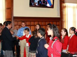 El evento fue organizado en conjunto por la autoridad municipal y la Junta Local del Instituto Federal Electoral en Jalisco.  /