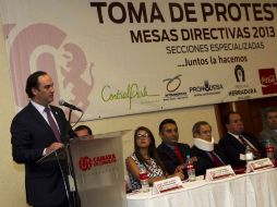 El presidente de la Canaco recordó que la informalidad genera una pérdida de impuestos de diez mil 300 MDP anuales en Jalisco.  /