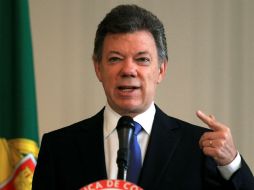 De acuerdo con el presidente de Colombia, no se negociará ''lo fundamental'' en los procesos de paz con las FARC. ARCHIVO /