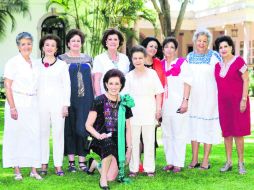 Ana Rosa de la Mora, Amelia Almada, Anabella Urrea, María Luisa Bustillos y Ma. Antonia Gutiérrez, entre otras organizadoras.  /