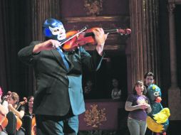 Recursos. Los niños se divirtieron y aprendieron con la Filarmónica. EL INFORMADOR /