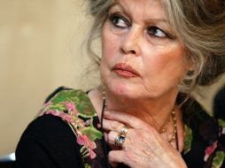 Brigitte Bardot, antiguo símbolo sexual durante los años 60, a la defensa del mejor amigo del hombre. ARCHIVO /