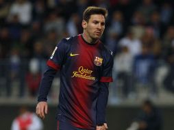 La recuperación de Messi sigue siendo la principal preocupación para el cuerpo técnico encabezado por ''Tito'' Vilanova. ARCHIVO /