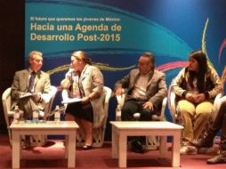 Crowley (centro i.) tiene nacionalidad portuguesa e irlandesa y fue nombrada representante de la Unicef en México apenas este 2013. ESPECIAL /