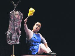 Reconocimiento. Sofía Olmos protagoniza Un tutú muy apretado, que se presentará en nueve estados del país. EL INFORMADOR /