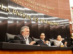 El dictamen aprobado previamente en comisiones ya no fue modificado por el pleno senatorial.  /