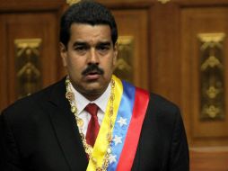 Nicolás Maduro juramentó como presidente de Venezuela para el período 2013-2019 ante el Congreso. AP /